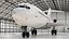 Boeing 727 100 generico privato mantenuto in un hangar attrezzato