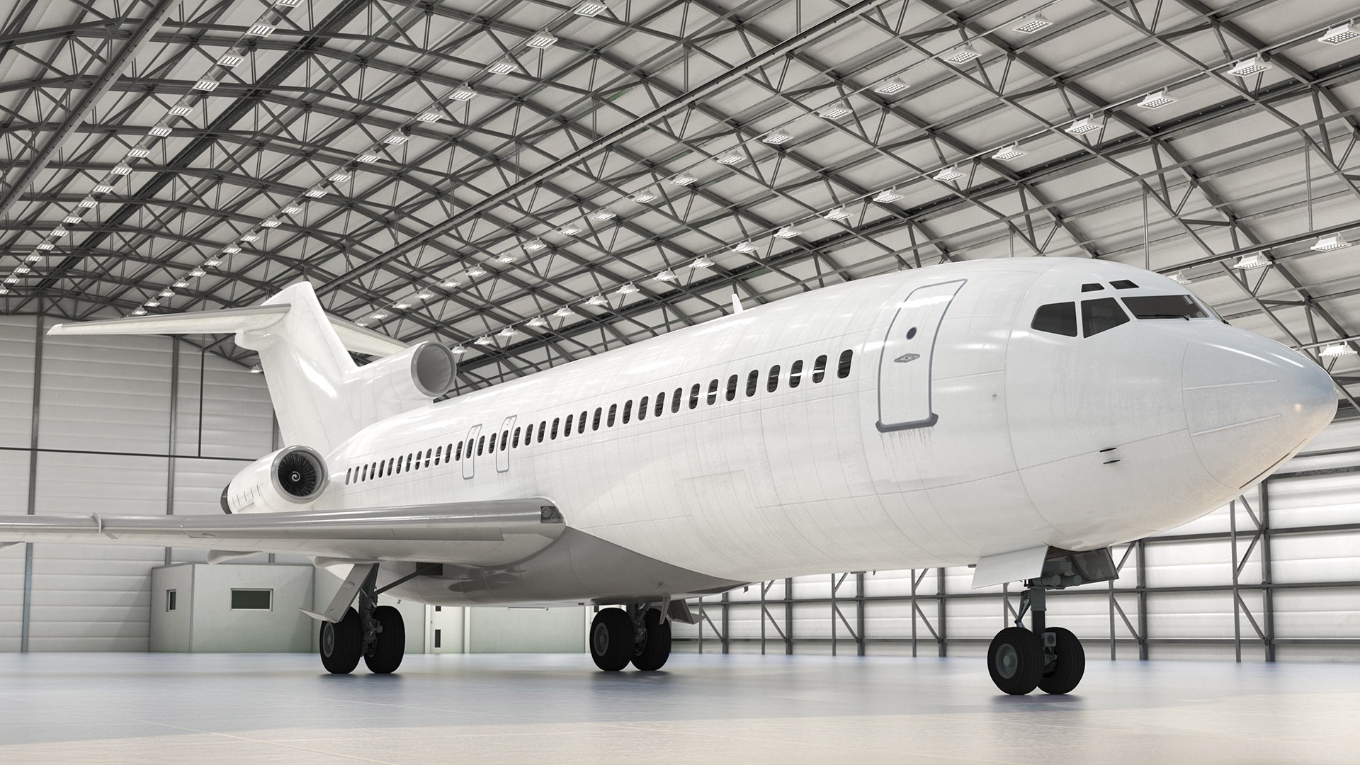 Boeing 727 100 Private Generic Maintained In Aircraft Hangar Rigged 3D model https://p.turbosquid.com/ts-thumb/PA/W2GcYb/Oo/boeing727100privategenericmaintainedinaircrafthangarriggedmb3dmodel004/jpg/1651255768/1920x1080/fit_q87/990c5c994ebfe179f23a0e9290ea6a9a38c39db1/boeing727100privategenericmaintainedinaircrafthangarriggedmb3dmodel004.jpg