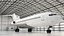 Boeing 727 100 generico privato mantenuto in un hangar attrezzato