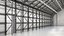 Boeing 727 100 generico privato mantenuto in un hangar attrezzato
