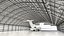 Boeing 727 100 generico privato mantenuto in un hangar attrezzato