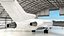 Boeing 727 100 generico privato mantenuto in un hangar attrezzato