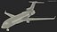 Boeing 727 100 generico privato mantenuto in un hangar attrezzato
