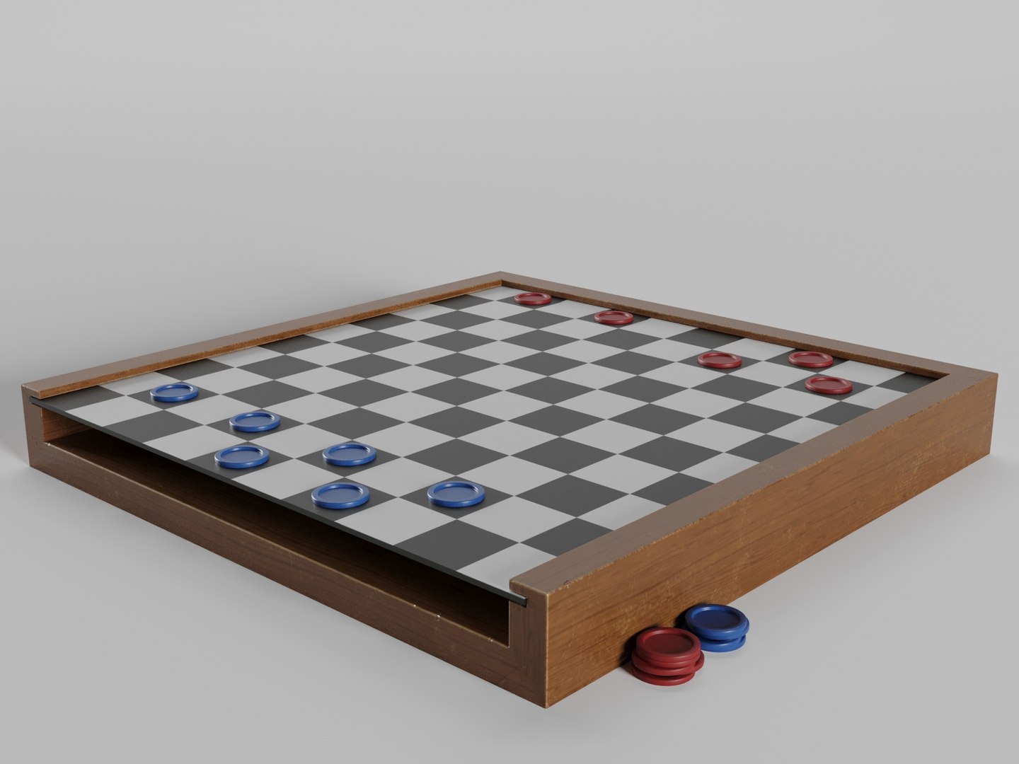 3D Checkerboard Toy - TurboSquid 1960217