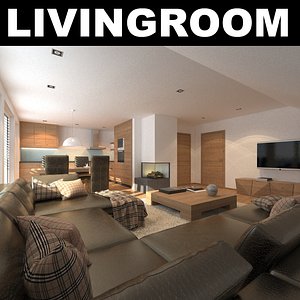 rug sofa realistic 3d max