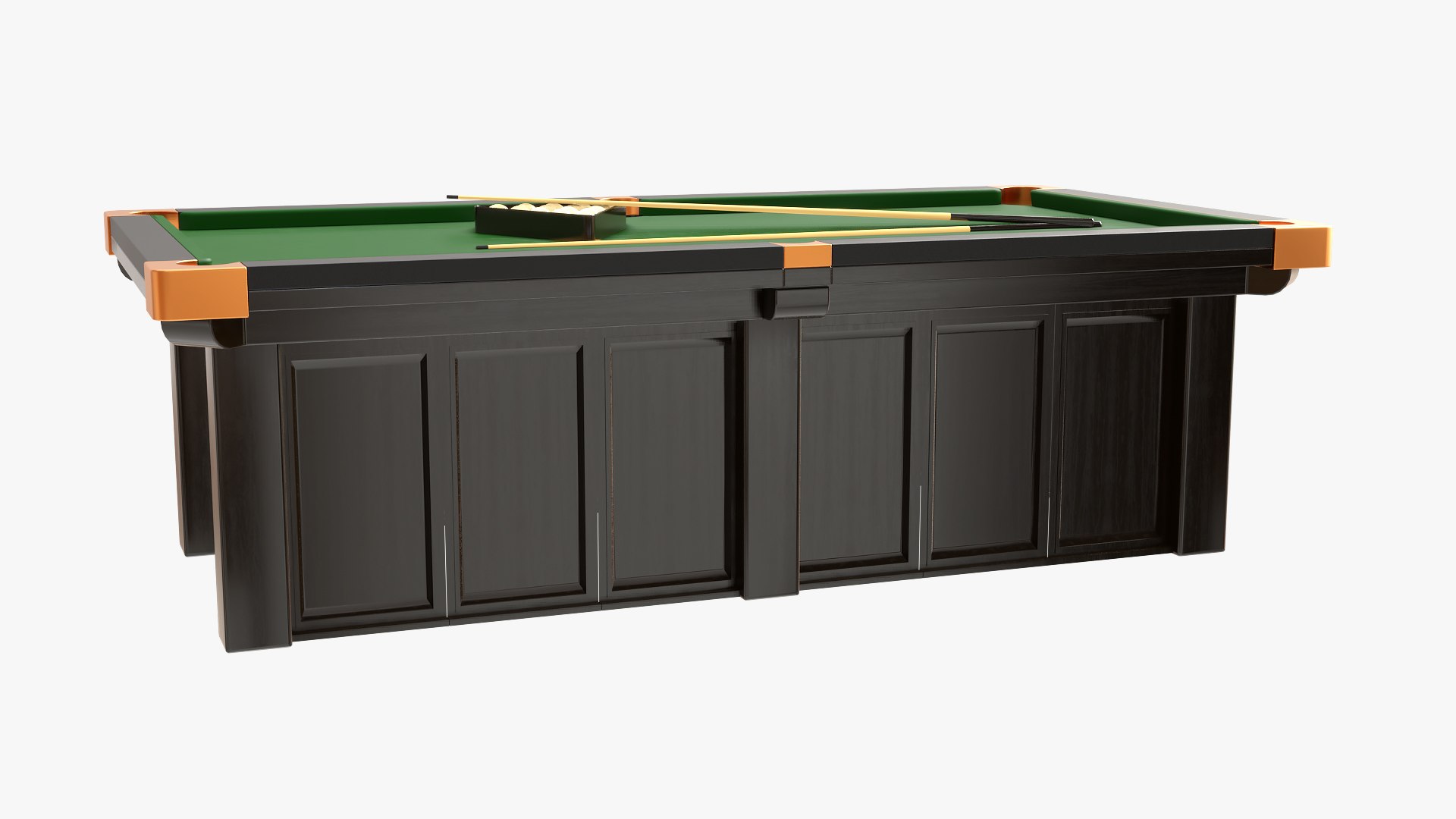 3D Model Billiard Table Set - TurboSquid 2413274