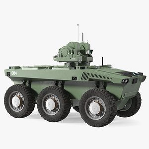 Smart Military Robot model