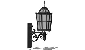 exterior light 3D model