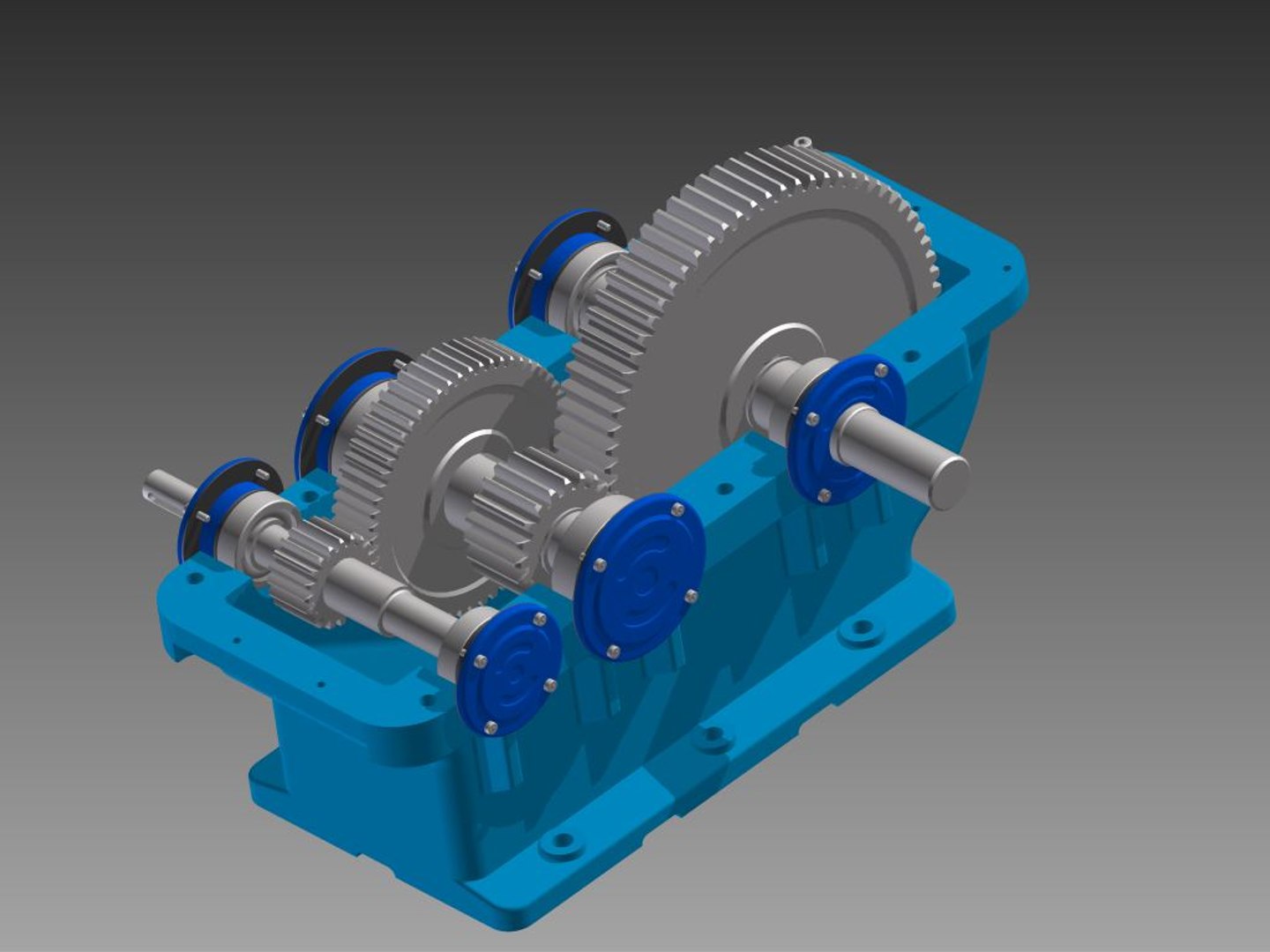 3D reducer gearbox - TurboSquid 1305491