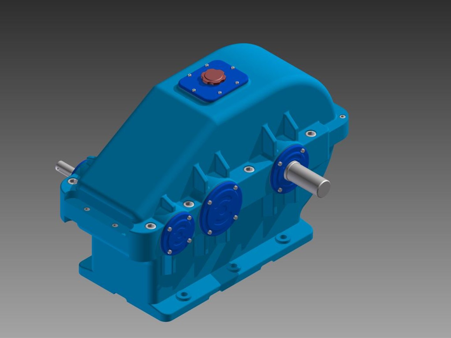 3D reducer gearbox - TurboSquid 1305491