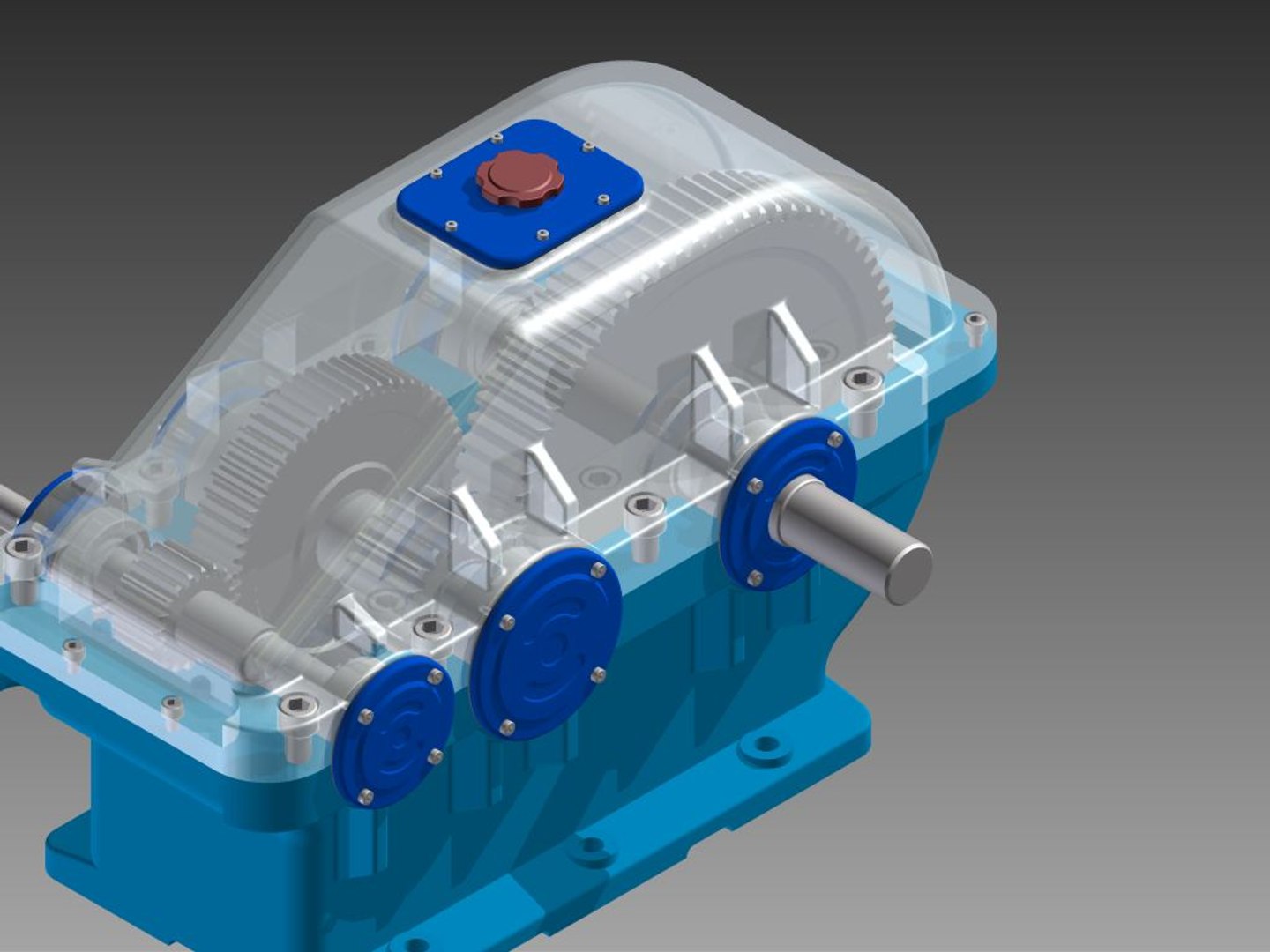 3D reducer gearbox - TurboSquid 1305491