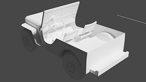 Classic War Jeep
