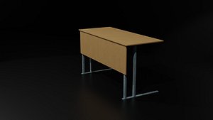 Desk 3D model