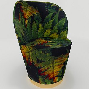 arm chair cherry leaf model
