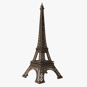 Eiffel Tower Low-Poly