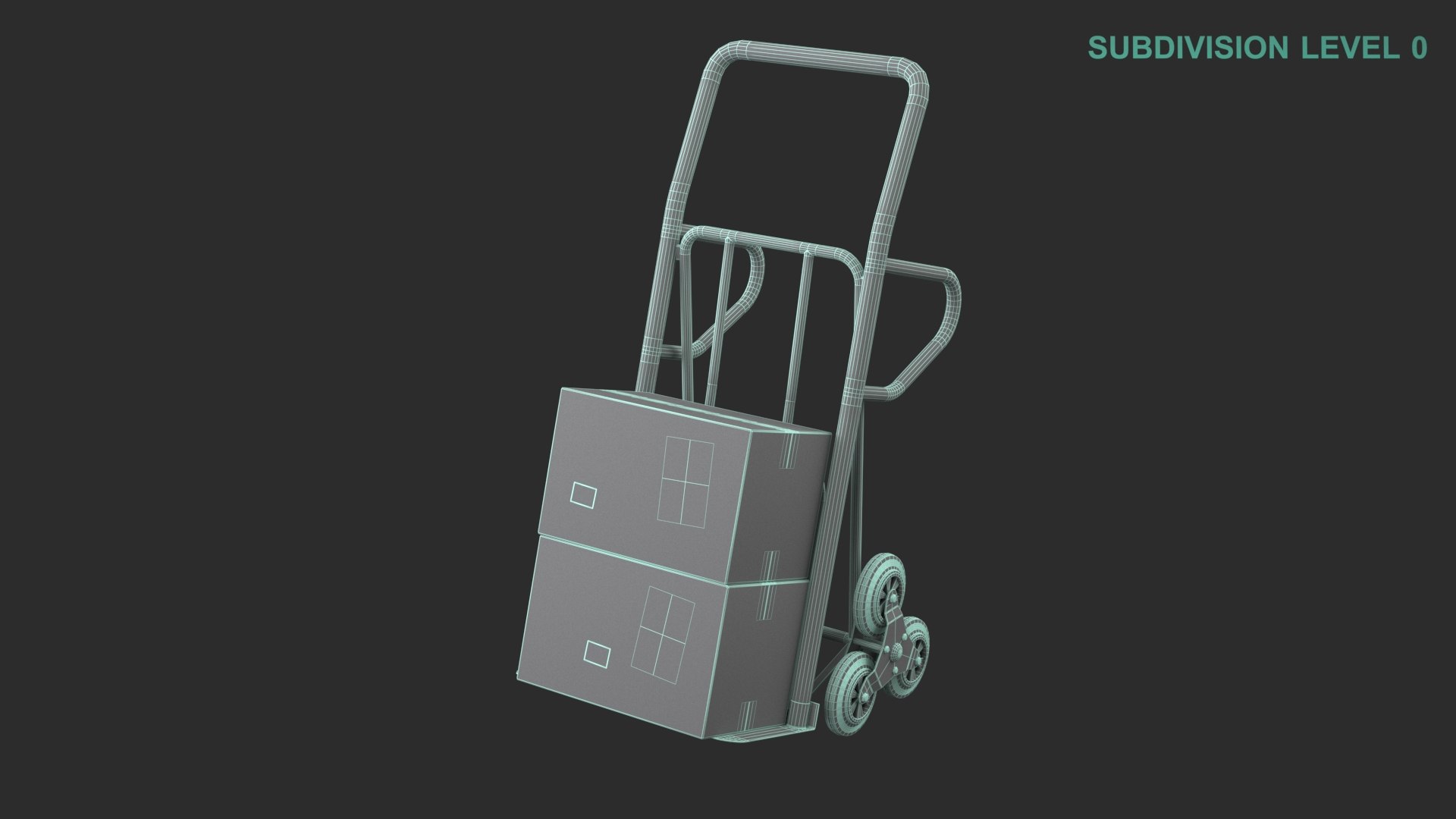 3D Hand Truck With Packages https://p.turbosquid.com/ts-thumb/PB/4WAX5f/ed/wireframe0007/jpg/1669208477/1920x1080/fit_q87/d05b5d4398200826409972b4ce13f4062839b188/wireframe0007.jpg