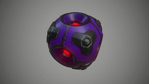 3D model metalness ready blender