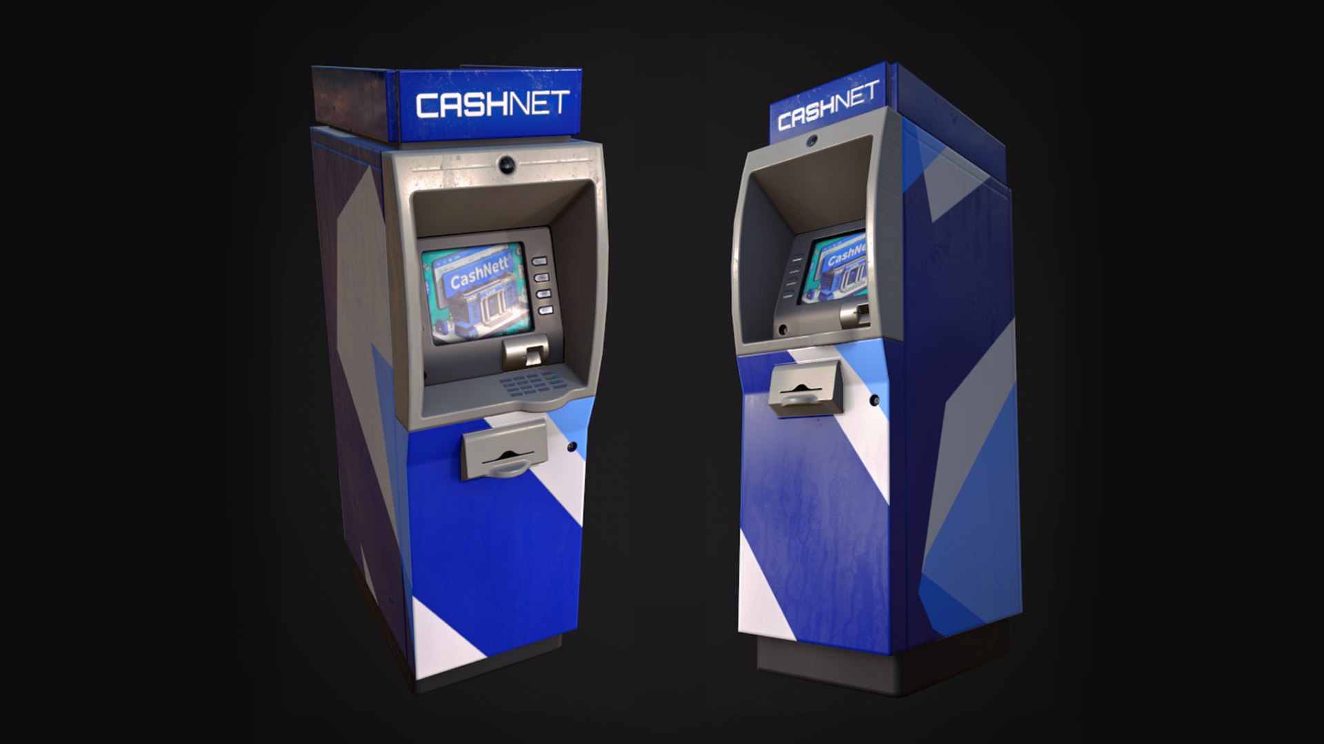 3D ATM Machine Model - TurboSquid 2218121