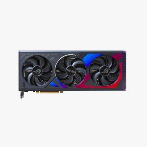 3D ASUS ROG Strix GeForce RTX 4090 model
