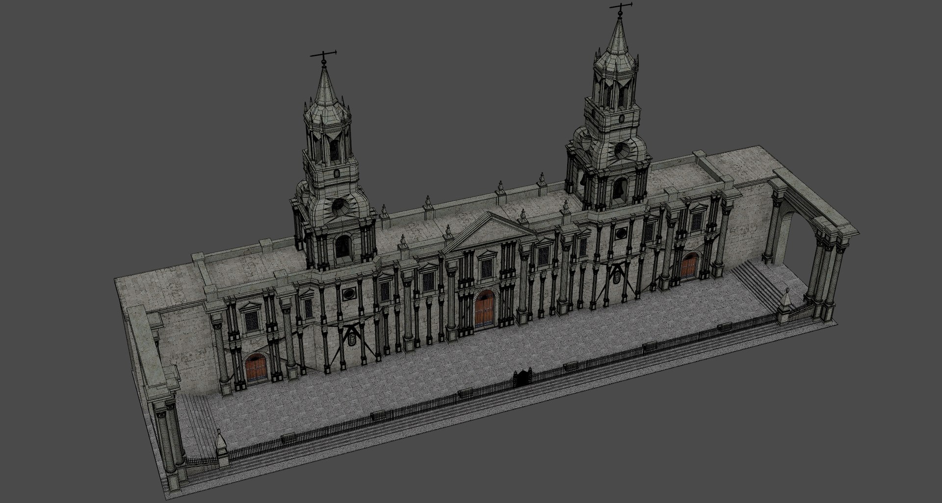 Basilica Cathedral of Arequipa Peru V2 3D https://p.turbosquid.com/ts-thumb/PB/EaWcjX/hV/arequipa14/jpg/1752686302/1920x1080/fit_q87/99810699df36aff292eaabb0b5bc3d2a19352ae9/arequipa14.jpg