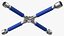 Anti Slip Four Way Lug Nut Wrench
