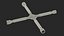 Anti Slip Four Way Lug Nut Wrench