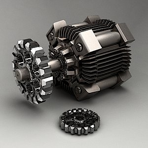 3D motor model