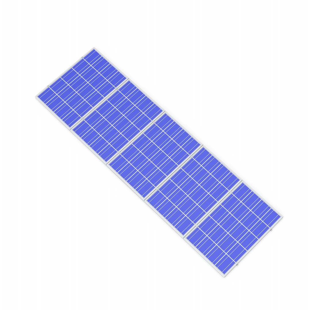 3D Solar Panels Model - TurboSquid 2196839