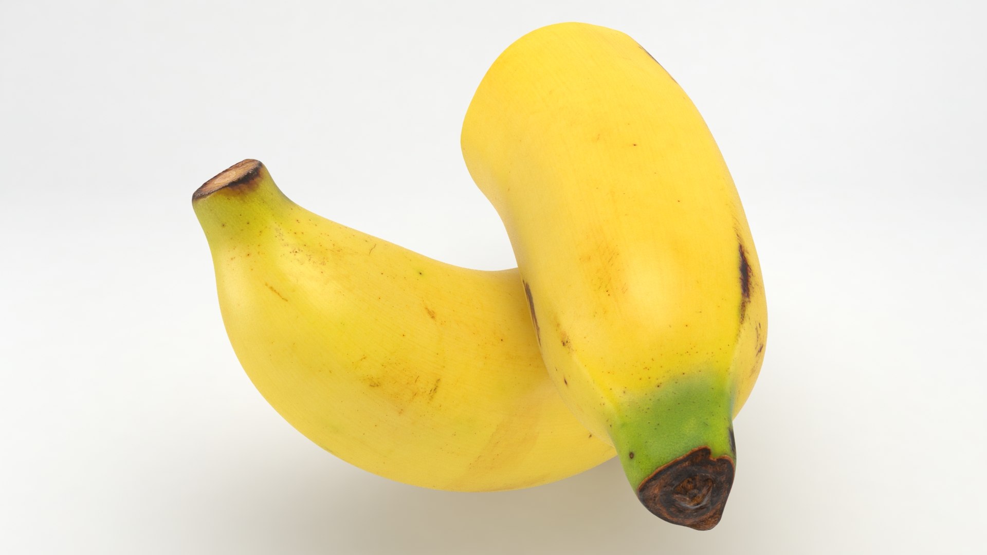 3D model Banana Cut in Half TurboSquid 1829939