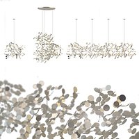 Chandelier terzani Argent a Silver Cloud N90S N91S N92S
