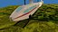 Treno elettrico 3d pronto per il gioco.