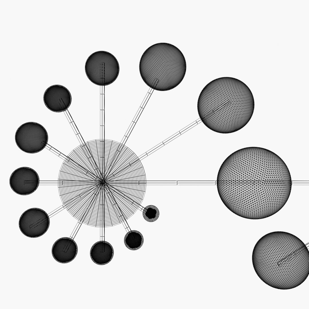 3d Crop Circle Formation Wayland Model
