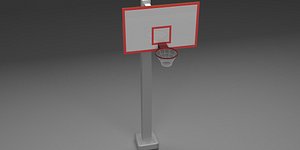 Basketball Ring 3D model