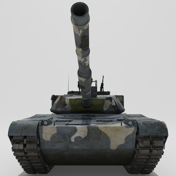 zulfiqar iranian main battle tank 3d max