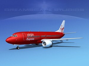 boeing 737 737-300 3d max