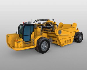vehicle scraper 3D model