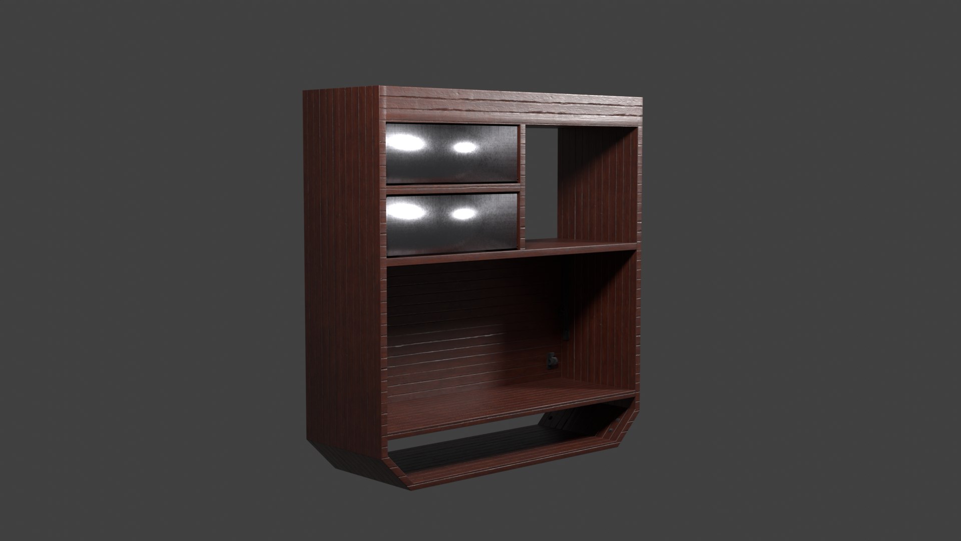 3D High-Quality Wall-Mount Table Model - TurboSquid 2128453