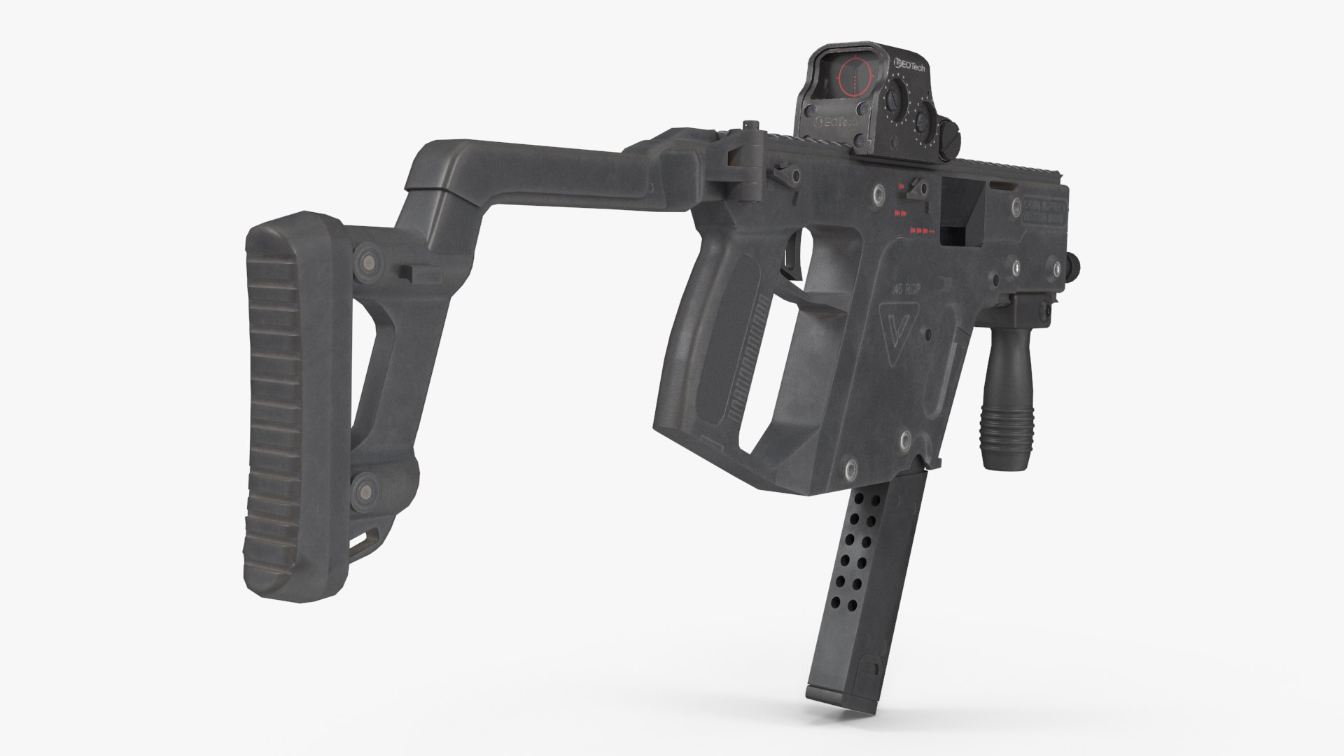 3D Kriss Vector Rifle Game Weapon - TurboSquid 2052645