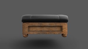 Foot Stool 3D model