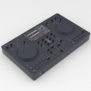 3D model Portable all-in-one DJ system Pioneer OMNIS-DUO Blue