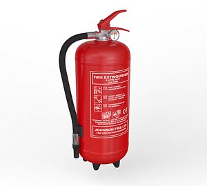 Fire Extinguisher 3D model