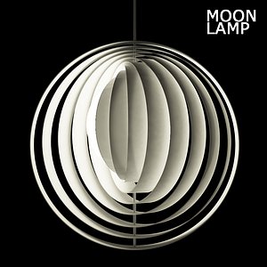 3d moon lamp vitra light model
