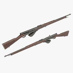 3D RSC M1917 semi-automatic rifle model