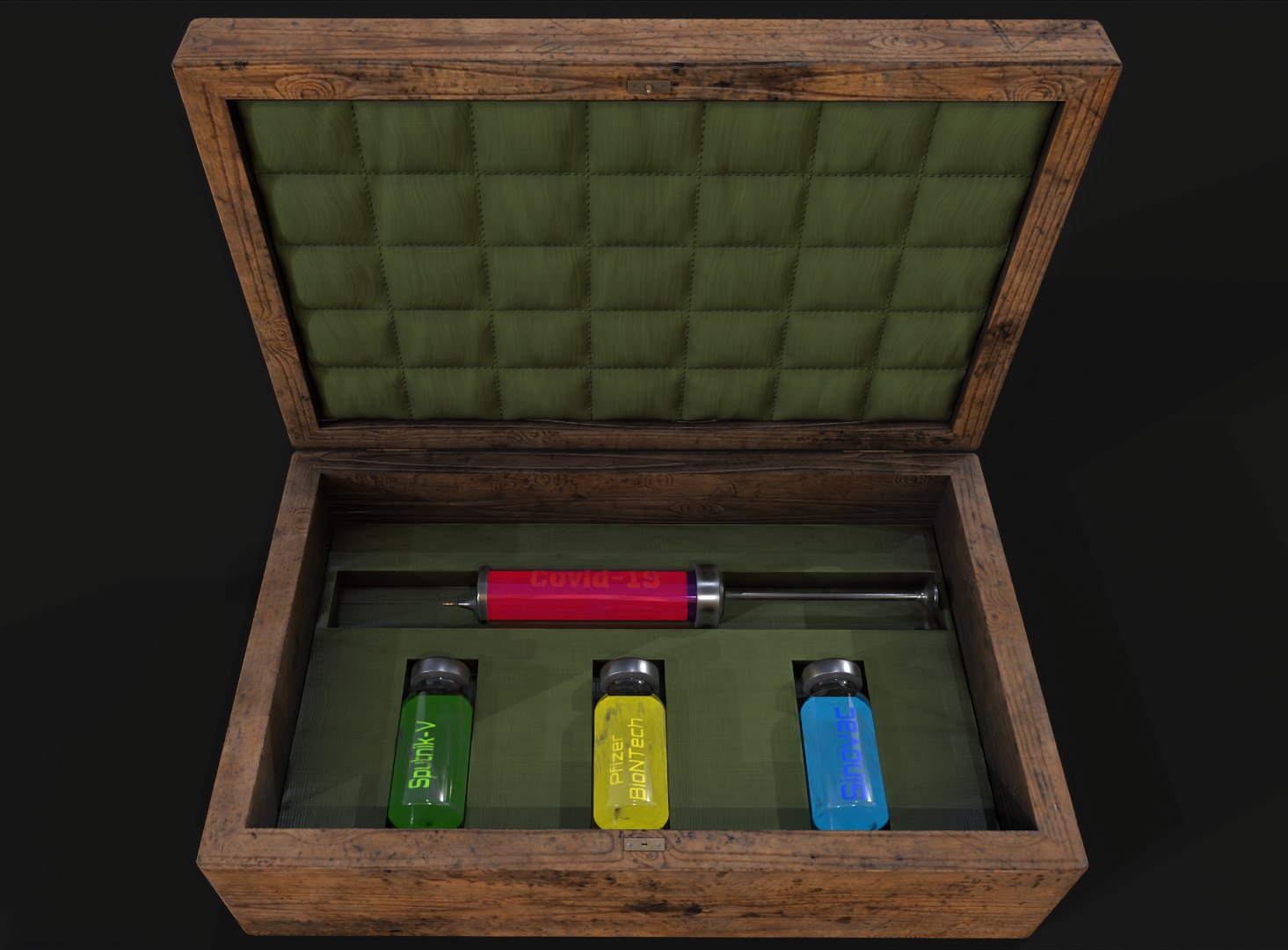 Stylized box with Covid-19 virus and vaccines model https://p.turbosquid.com/ts-thumb/PC/A2HfMm/JX/4/png/1636628003/1920x1080/fit_q87/fb4108af818863fad5200bb1fa2c4a2f897eb37d/4.jpg
