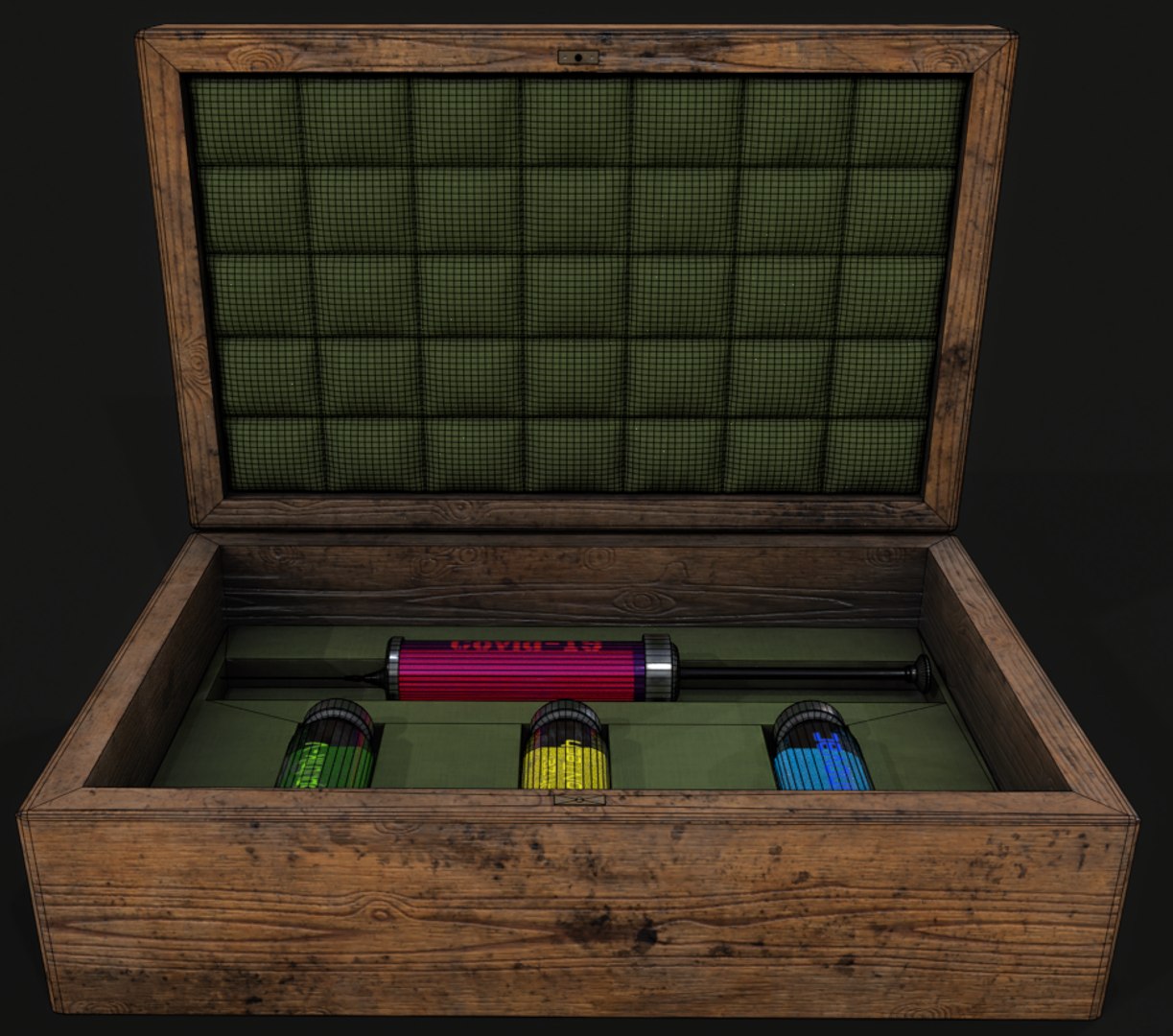 Stylized box with Covid-19 virus and vaccines model https://p.turbosquid.com/ts-thumb/PC/A2HfMm/TC/17/png/1636629416/1920x1080/fit_q87/1303e833f8ecd8d3d9fc8c949283d92ac06e863f/17.jpg