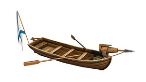 boat 3D model