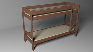 3d bunk bed