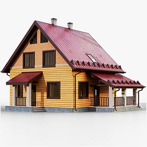 3D gameready house 4 type