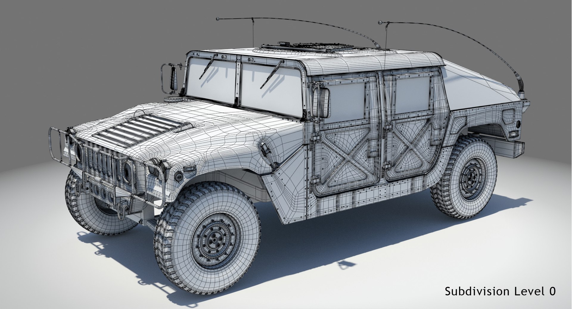 3d Hmmwv Hummer