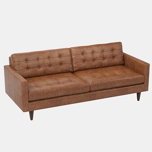 joybird eliot leather sofa 3D